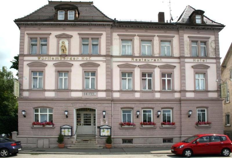Komforthotel-Restaurant Wuerttemberger Hof Bad Saulgau Esterno foto
